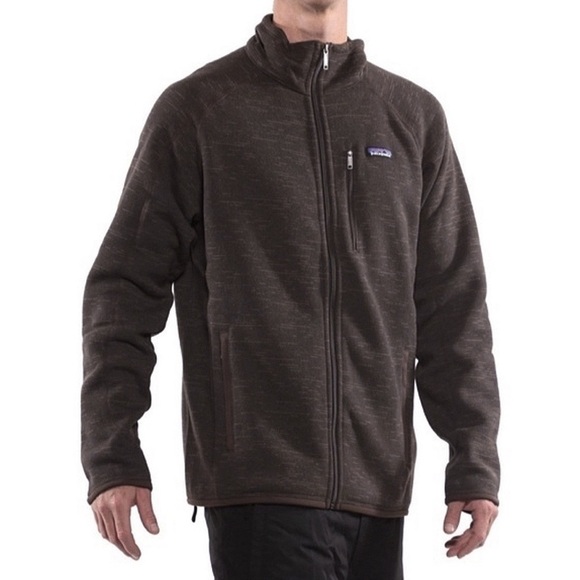 PATAGONIA | Men's Better Sweater Full Zipper Fleece Jacket in Brown | XXL - Picture 1 of 11
